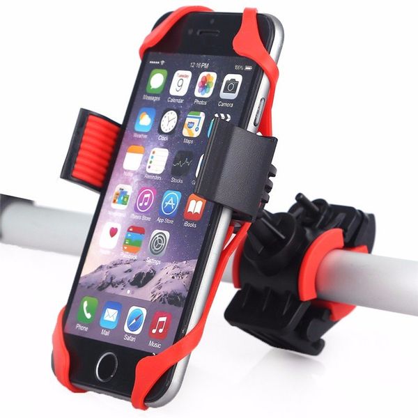 Универсальный держатель велосипеда подставка для паука веб-телефон руль клип подставка для крепления кронштейн гибкий 360 градусов для Iphone 7 смартфон GPS