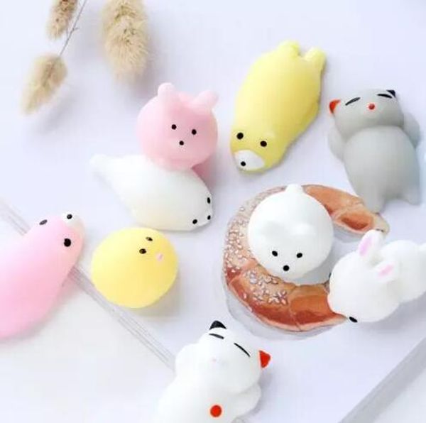

Squishy Slow Rising Jumbo Toy Bun Toys Animals Cute Kawaii Squeeze Cartoon Toy Mini Squishies Cat Fashion Rare Animal Gifts Charms