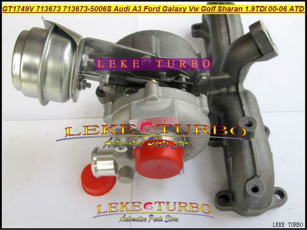 GT1749V 713673-5006S 713673 Turbocompressore per Audi A3 per Ford Galaxy VW Golf Sharan Octavia I 2000-06 ATD AUY AJM 1.9L TDI 115HP