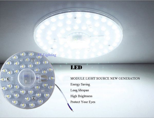 Round Pcb Board Led Module 12w 18w 24w 36w Replace Ceiling Lamp