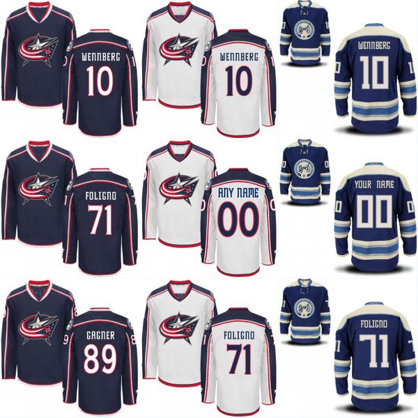 

Columbus Blue Jackets Custom Jersey Men's 11 Matt Calvert 17 Brandon Dubinsky 71 Nick Foligno 89 Sam Gagner 100% Stitched Hockey Jerseys
