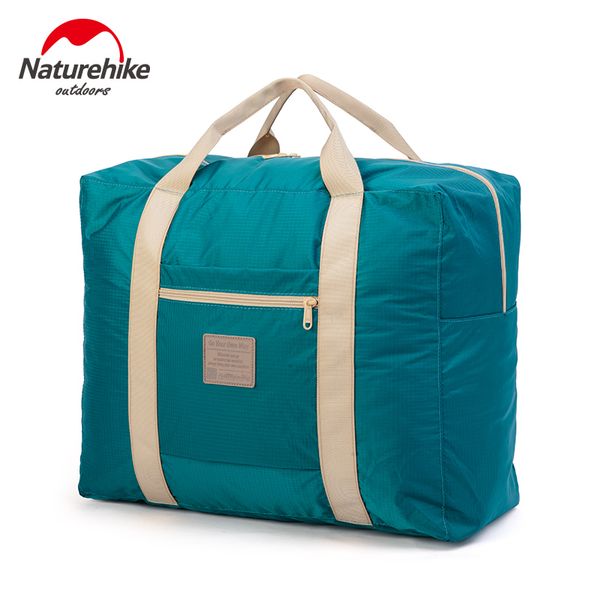

wholesale- naturehike 35l nylon foldable bags hand large capacity gym bag sports bags women portable single shoulder gym totes sport bag