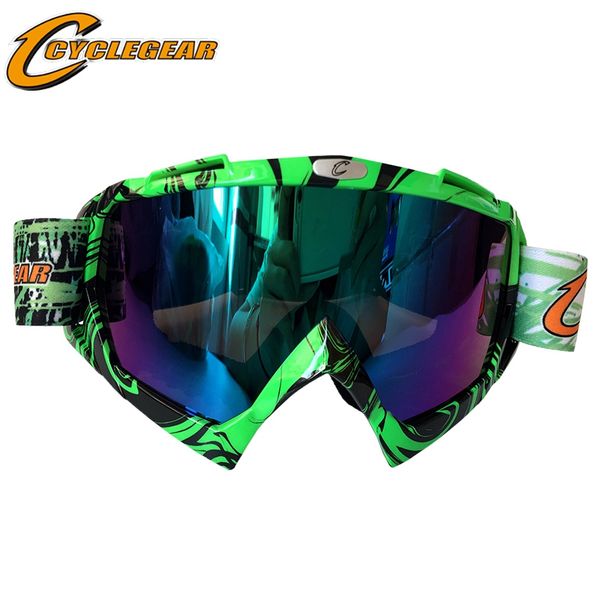 

glasses goggles dh atv motorcycle mtb oculos bike dirt gafas antiparras cyclegear motocross sunglasses cg08 doiex, White;black