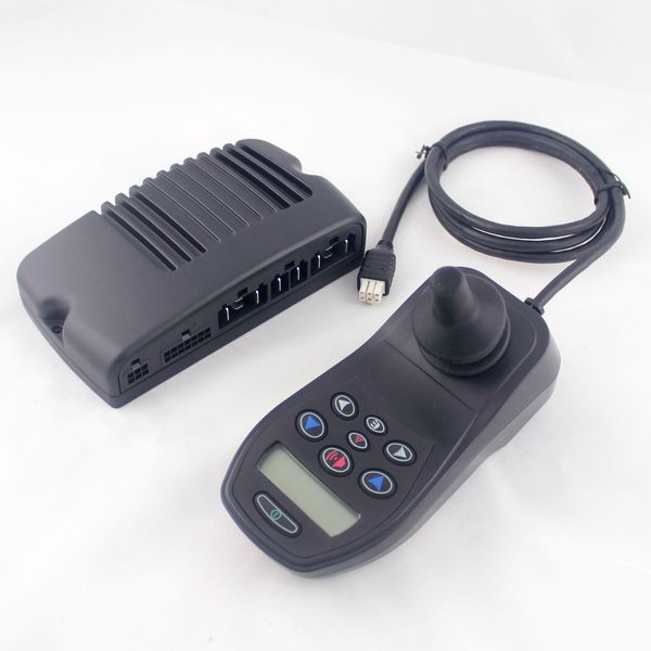 

curtis 75amp eable power wheelchair controller with lample control for q-logic ne+ series 8-key joystick controller.