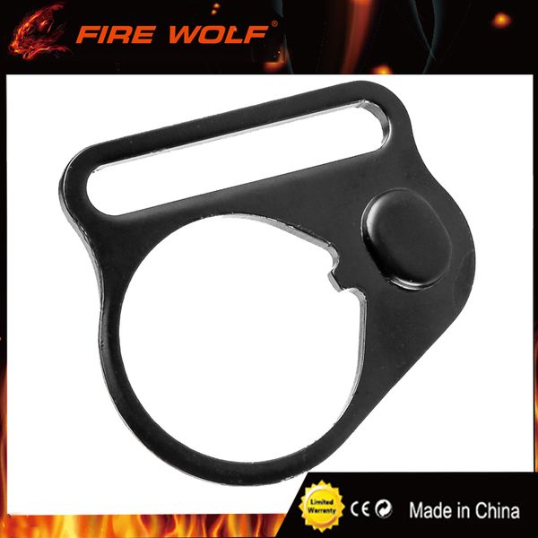 

FIRE WOLF AR Dual loop Sling mount Adapter End Plate AR15 M4 Gun sling stock swivels Sling Swivel