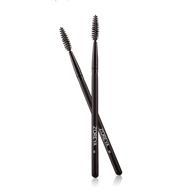 Zoreya Profissional Espiral Espiral Escova Dual-Utilização Cosmética Mascara Escova Eyebrow Combada de Alta Qualidade Maquiagem Ferramentas