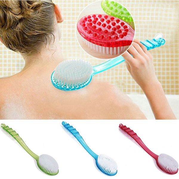 

wholesale-bath brush scrub skin massage health care shower reach feet rubbing brush exfoliation brushes body for bathroom product