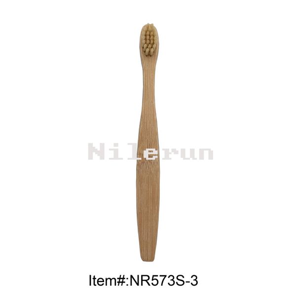 

Selling low price kid 039 oft bri tle flat bamboo handle toothbru h