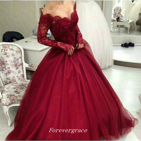 

fashion women arabic prom dress elegant a-line v-neck long sleeve evening party reception gown custom made plus size, Black
