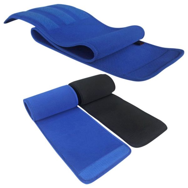 

waist support adjustable slimming belt women men sports neoprene safety gym back protector, Black;gray