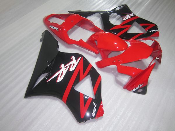 Kit carenatura personalizzabile gratuito per Honda CBR900RR 2002 2003 carene nere rosse set CBR 954RR 02 23 OT45