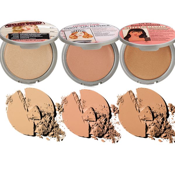 

wholesale-new cosmetic brand makeup mary-lou / betty-lou / cindy-lou manizer highlight face pressed powder bronzer & highlighter palette