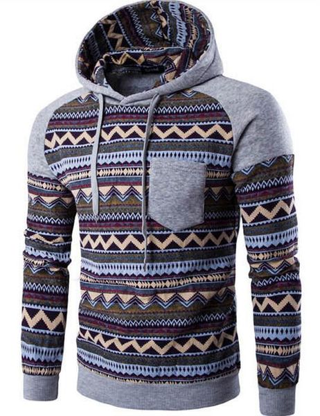 

wholesale- discount 2016 new men's clothing, fashion sweatshirts, the chinese wind digital printing, long-sleeved casual hoodie size: m, Black