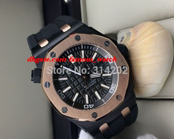 

luxury watches brand new arrival black dial mechanical men's watches watch watches men, Slivery;brown