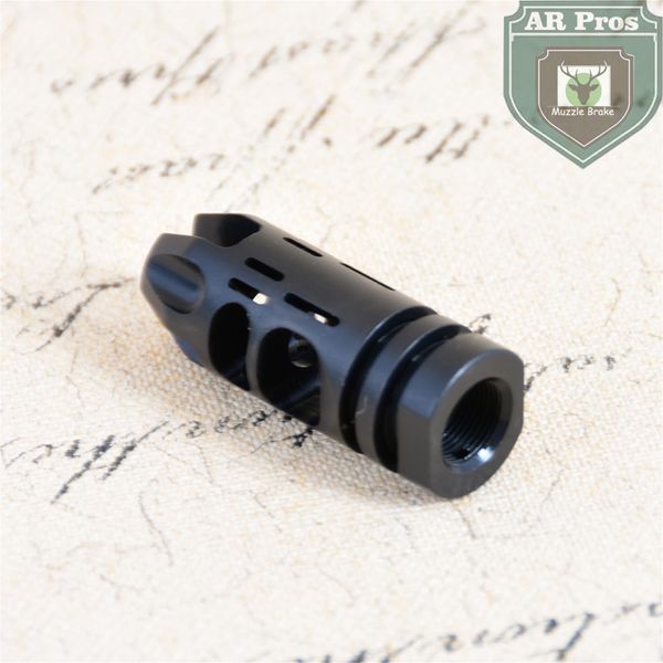 

precision compensator stainless steel .223 1/2x28unef thread muzzle brake