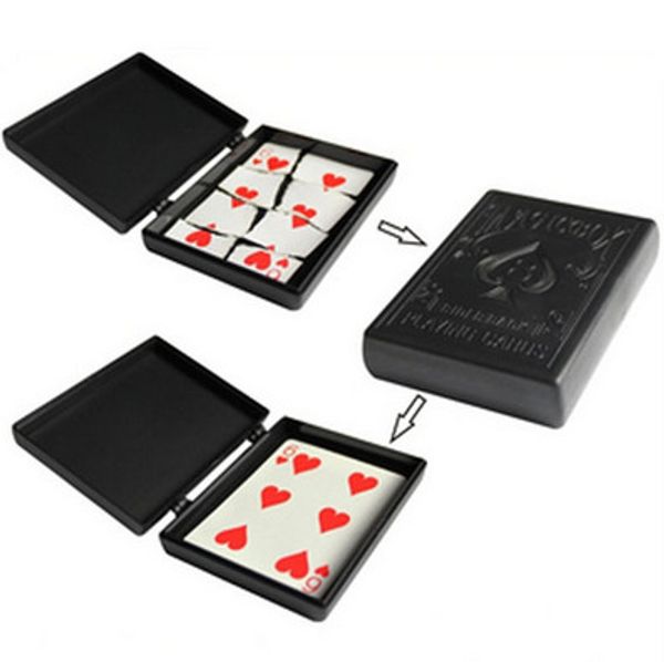 

Magic Props Poker Chip Restored Poker Box Trick Street Gimmick Close Up Easy Show Mgic Trick Toys