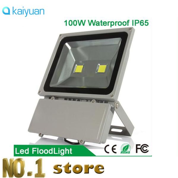 

led flood light waterproof 100w 9000 lumens outdoor floodlights lighting led lamp spotlight warm /cool white ac 85-265v