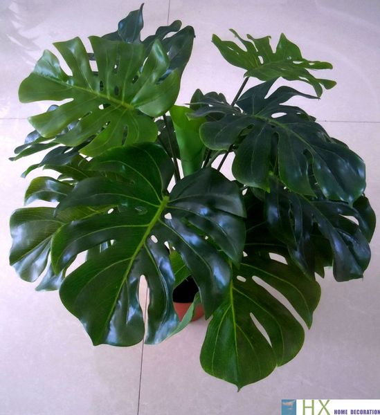 2019 13 Leaves Pcsturtle Leaves Plants Artificial Tree Artificial