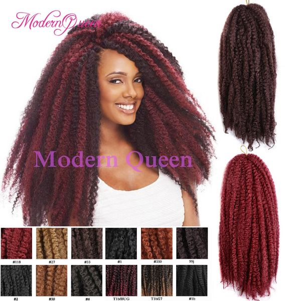 2020 Cheap Hot Sale 18inch 100g Afro Kinky Twist Hair Crochet