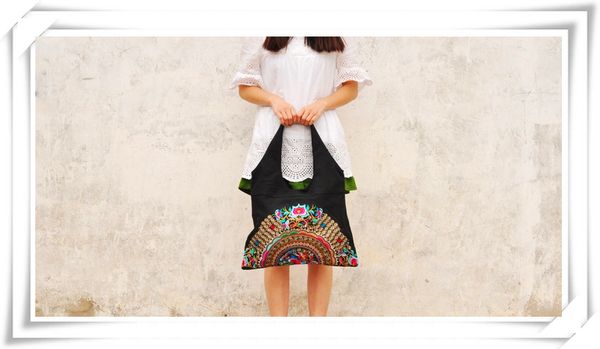 

этнический стиль вышивка сумка оптом мода леди вышивка персонализированная сумка