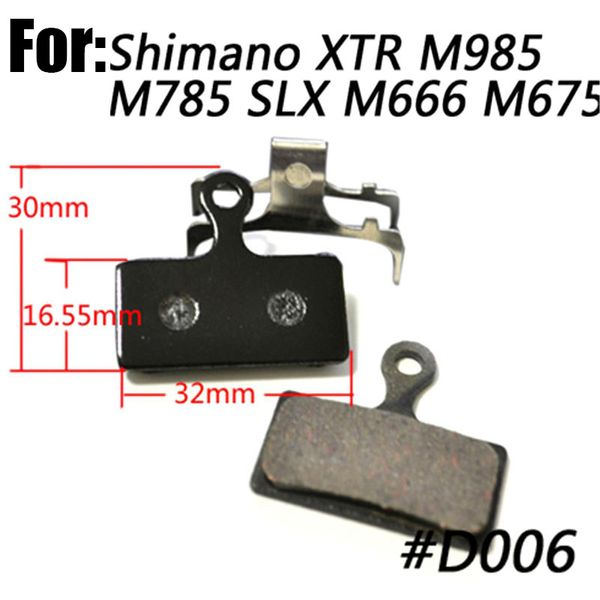 

Catazer диск велосипедные тормозные колодки Semi металла подходят для SHIMANO M785 M965 4 пары