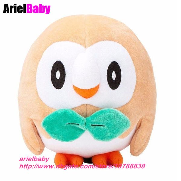 

Новая Rowlet Игрушки животных Мягкой мягкие плюшевые куклы Дети подарки 15см Аниме Pel