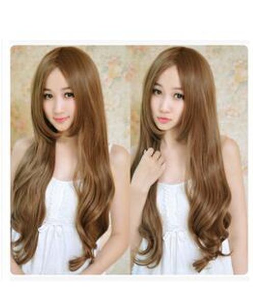 New Sexy Womens Girls Wig Fashion Style Wavy Curly Long Hair Human