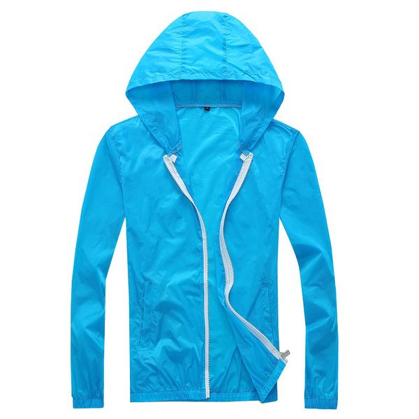 

Мужчины причинно тонкий с капюшоном ветровка мужчины молния пальто и пиджаки нов