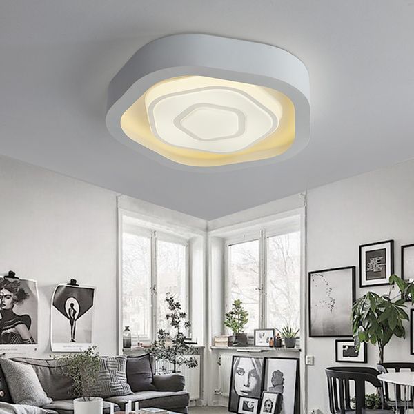 2019 In The Simple Modern Dimmable Lighting Led Living Room Ceiling Light Warm Master Bedroom Lights Creative Restaurant Study Small Bedroom Ligh From