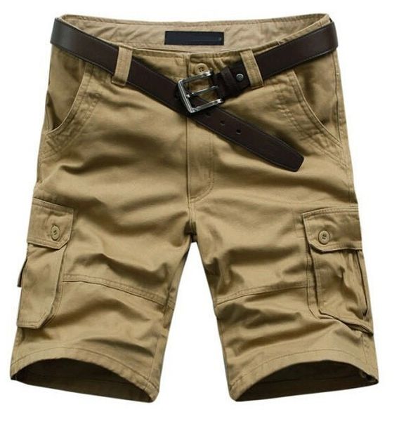 

Hot Sale Summer Men's Army Cargo Work Casual Bermuda Shorts Men Fashion Sports Overall Squad Match Trousers Plus size 29-38