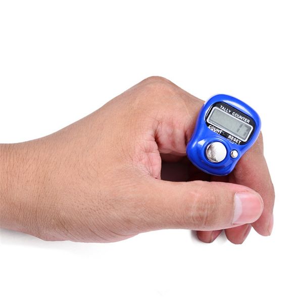

wholesale-stitch marker and row finger counter lcd electronic digital tally counter new