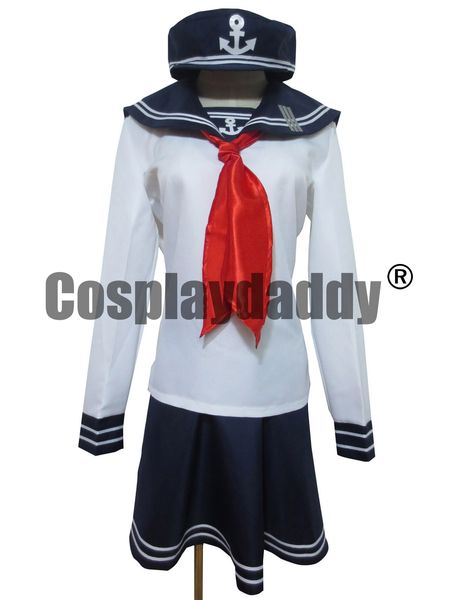 Kantai Collection Hibiki Sailor Uniform Costume Cosplay E001