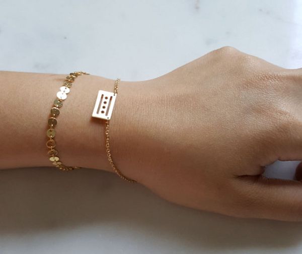 

10pcs simple chicago flag bracelets llinois flag bracelet usa city flag bracelets usa america bracelets for souvenir gifts, Golden;silver