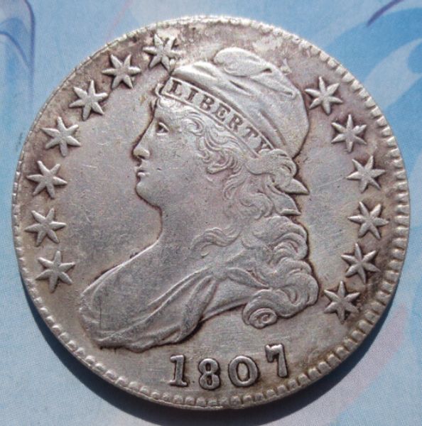 

1807 Capped бюст половина долларов копия монеты Бесплатная доставка высокое качество
