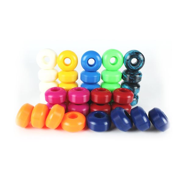 

wholesale- 4pcs skateboard wheels 100a double rocker wheels 52mm*32mm pu downspeed sliding wheels