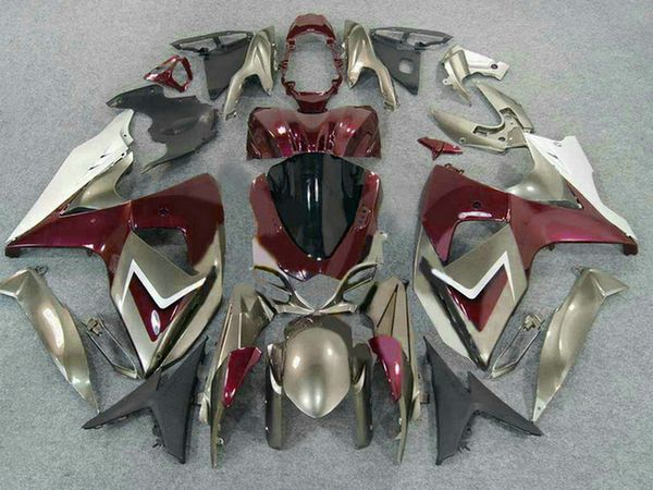 

injection mold 7 gifts fairing kit for suzuki gsxr1000 09 10 11-15 wine red silver black fairings set gsxr1000 2009-2015 ot22