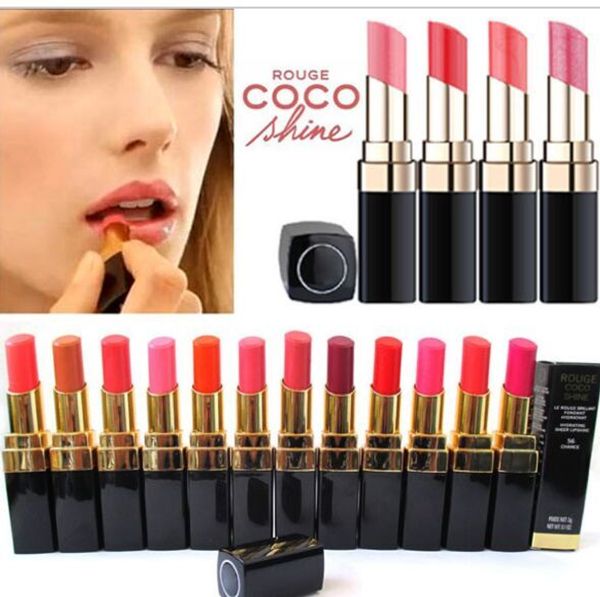

12 шт. новый макияж c помада увлажняющая губная помада creme lip 12 diff color rouge 3g бесплатная доставка