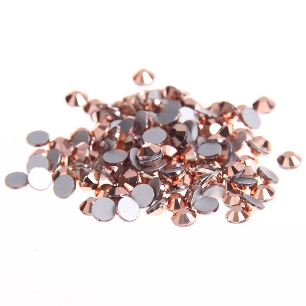 

wholesale- glass crystal rhinestones nail art stones strass rose gold non ix ss3-ss30 and mixed for naill diamonds glitter decoration, Silver;gold