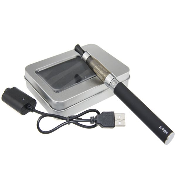 

eGo CE4 Starter Kit CE4 Rectangle Aluminum Case Single Kits package for all ego series electronic cigarettes kit