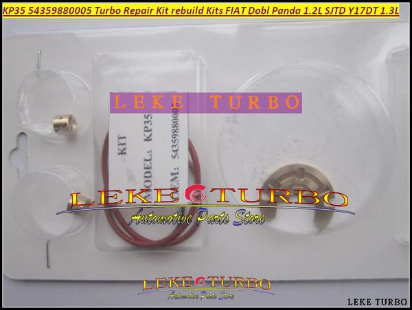 Turbo Repair Kit Reconstruir KP35 54359880005 5435970065 54359700018 54359700018 54359700019 para fiat dobl panda 1.2 sjtd y17dt 1.3