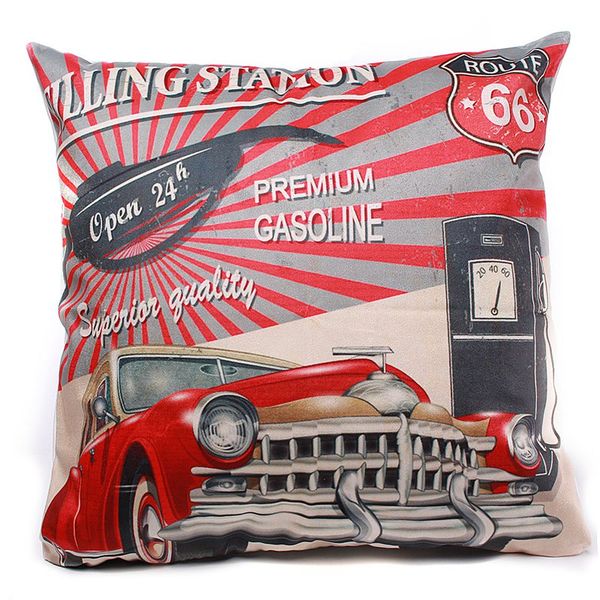 

wholesale- brand new 45*45cm micro-velboa vintage pillow case throw home bedroom living room office product