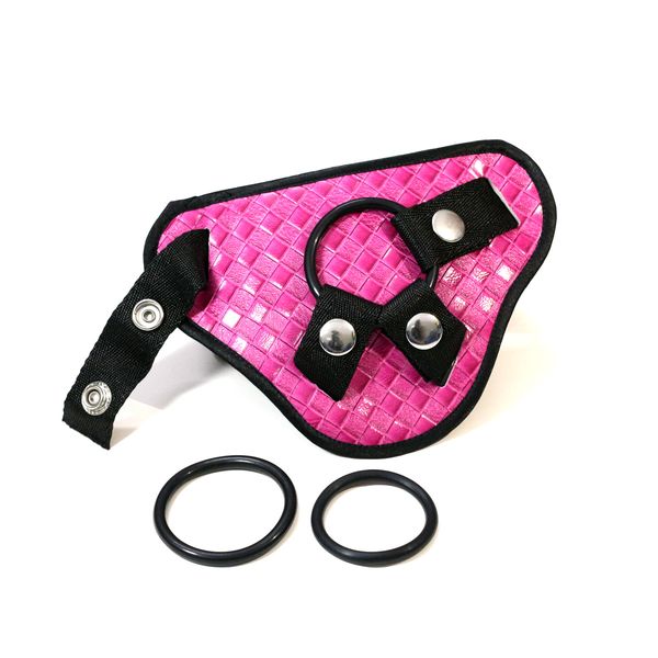 

new pimk fetish underwear straps bondage on strap for lesbian bondage harness toys pu strap