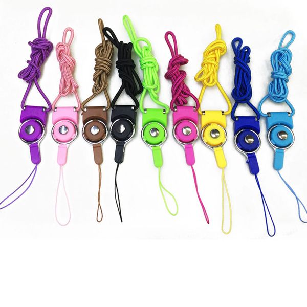 Novo desgin 40 cm celular cintas de corrente do pescoço celular câmera cintas chave keychain charme diy pendurar corda lariat colhedor