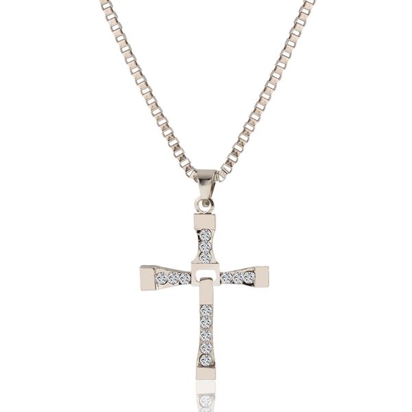 

stylefactory cross pendant necklace classic speed and passion sweater chain pendant necklace factory price ing