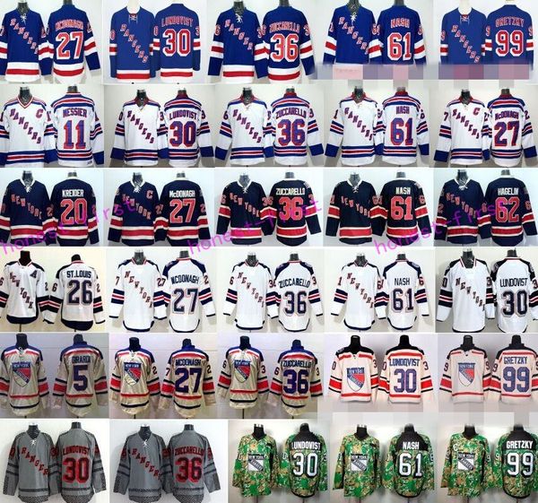 

New York Rangers Jerseys Hockey 13 Kevin Hayes 16 Derick Brassard 27 Ryan McDonagh 30 Henrik Lundqvist 36 Mats Zuccarello 61 Rick Nash