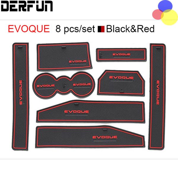 Car Styling For Land Rover Evoque Slot Pad Interior Door Groove Mat Latex Anti Slip Cushion Car Internal Dedicated Replace My Car Key Replacement Auto
