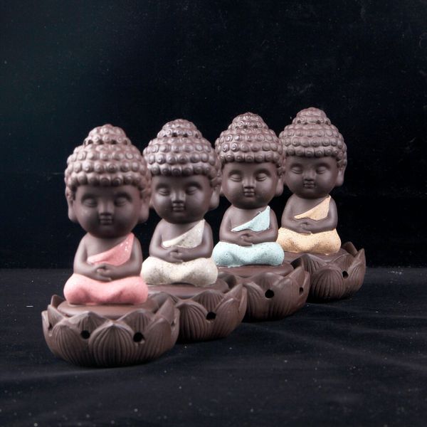 

wholesale- incensory buddha statue incense cones ceramic incense burner stove disc burner sandalwood incense coil buddha ornaments