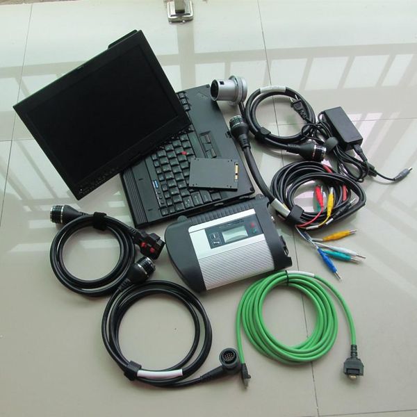 

wifi mb c4 star sd diagnostic tool das epc xentry ssd fast speed with x200t lapcomputer windows 11 system scanner 12v 24v