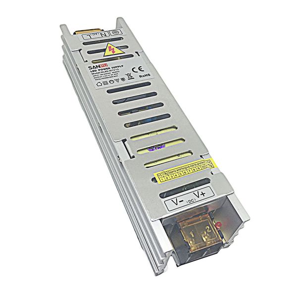 

1pcs 60w led driver circuit led power supply dc12v switch power supply ac to dc led lighting transformer ultra thin aluminum shell driver