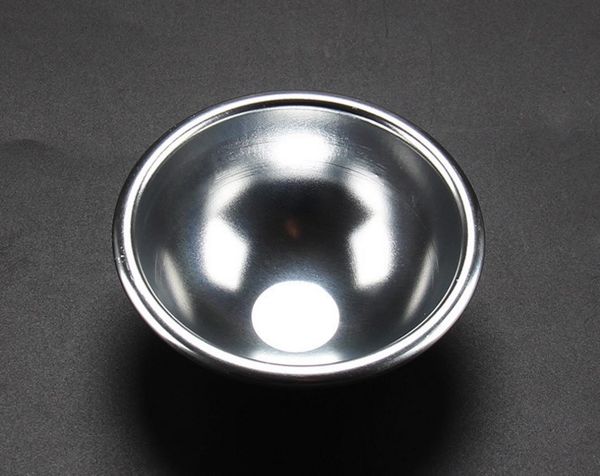 

8cmx3.5cm 50pcs/set 3d aluminum alloy ball sphere bath bomb mold cake puddings pan tin baking pastry mould